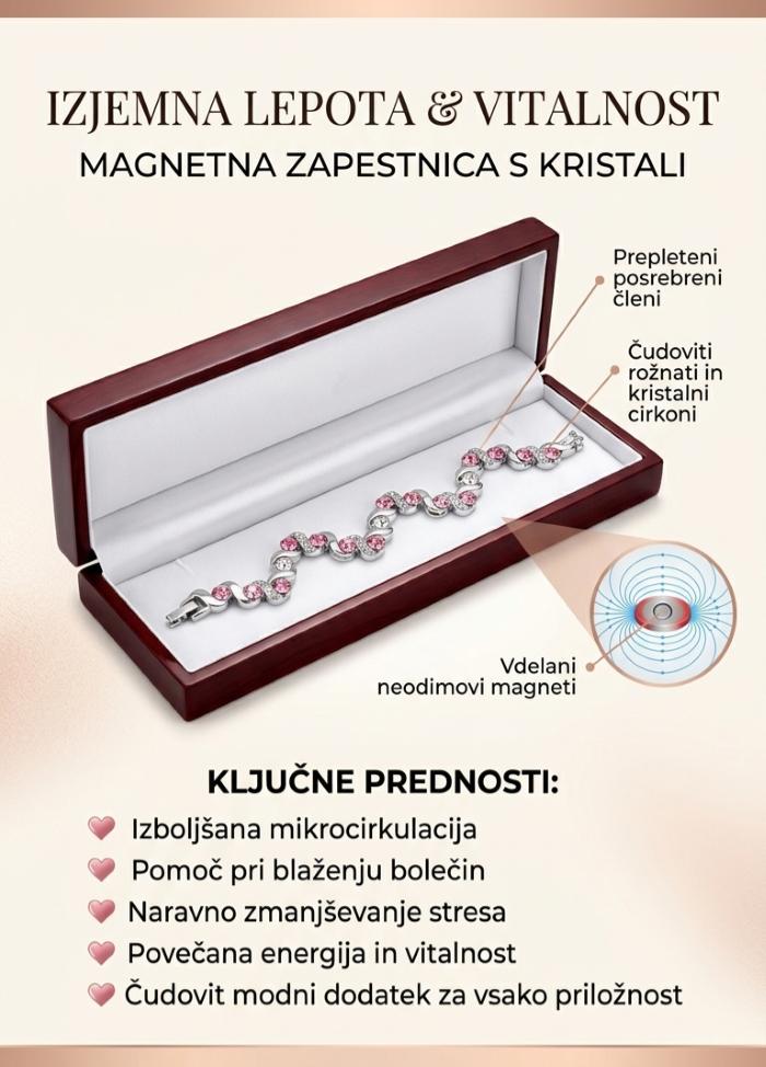 Elegantna magnetna zapestnica - slika 5