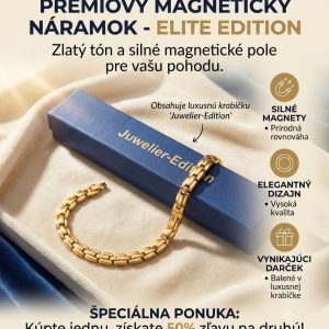 Elegantný magnetický náramok LANC – Obrázok 2