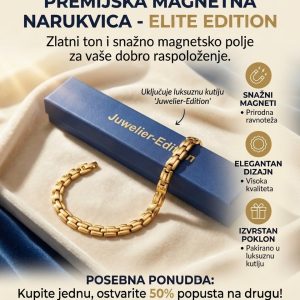 Elegantna Magnetna narukvica LANC - Slika 2