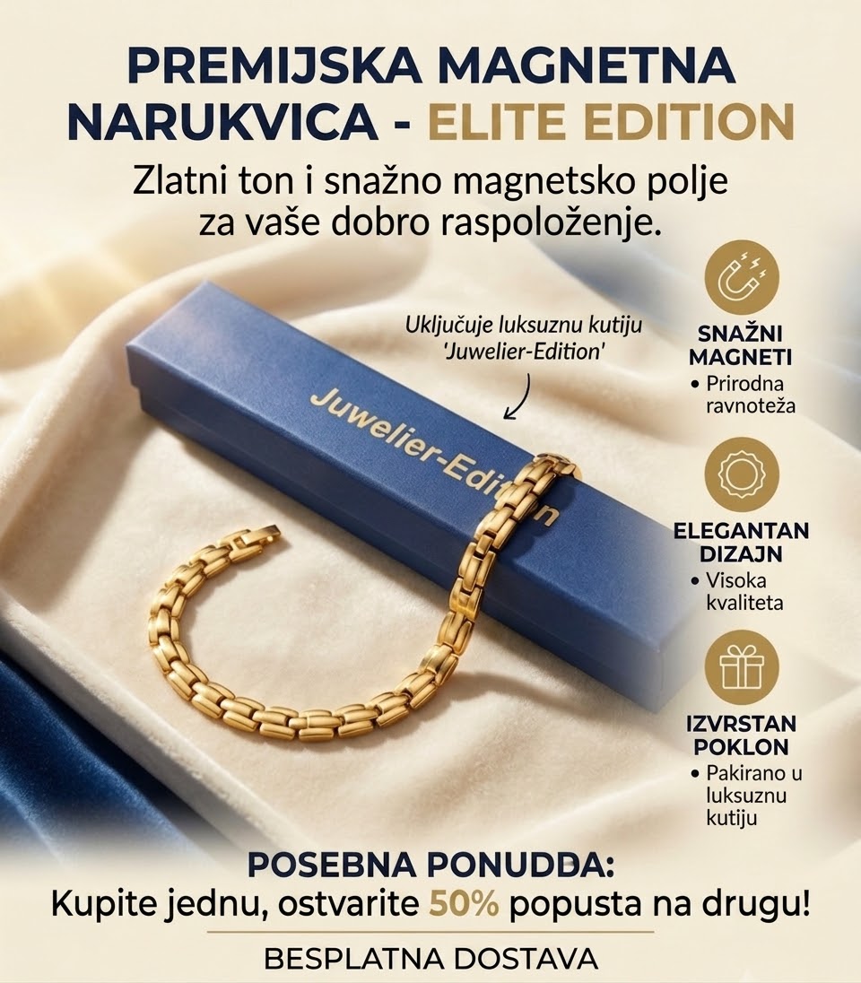 Elegantna Magnetna narukvica LANC - Slika 2