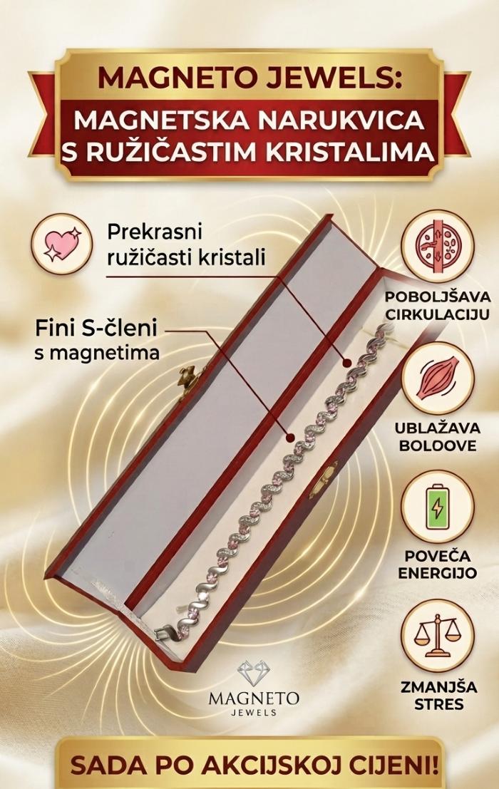 Elegantna Magnetna narukvica - Slika 6