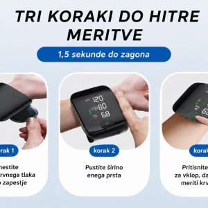 Pametni zapestni merilnik krvnega tlaka - slika 3