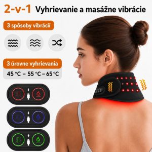 Masážny ohrievací šál na krk – Obrázok 6